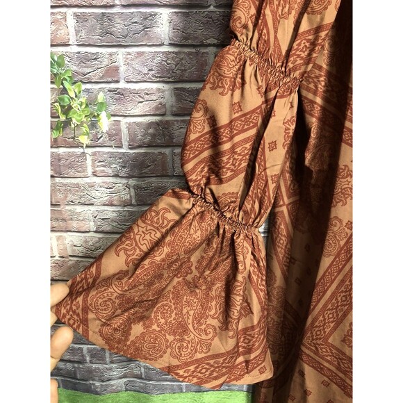 New Pretty little things women’s multicolor high neck, oversize dress size 2X - Picture 5 of 9